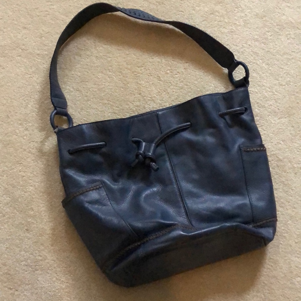 Banana Republic Leather Bucket Bag